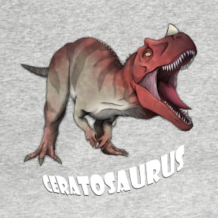 Ceratosaurus (with text) T-Shirt